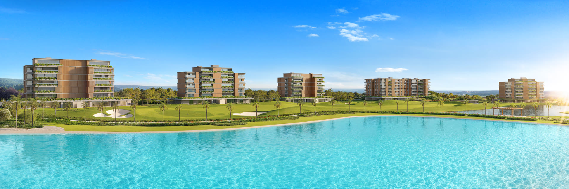 Áreas comuns furnished by Armani/Casa — Heritage Riviera