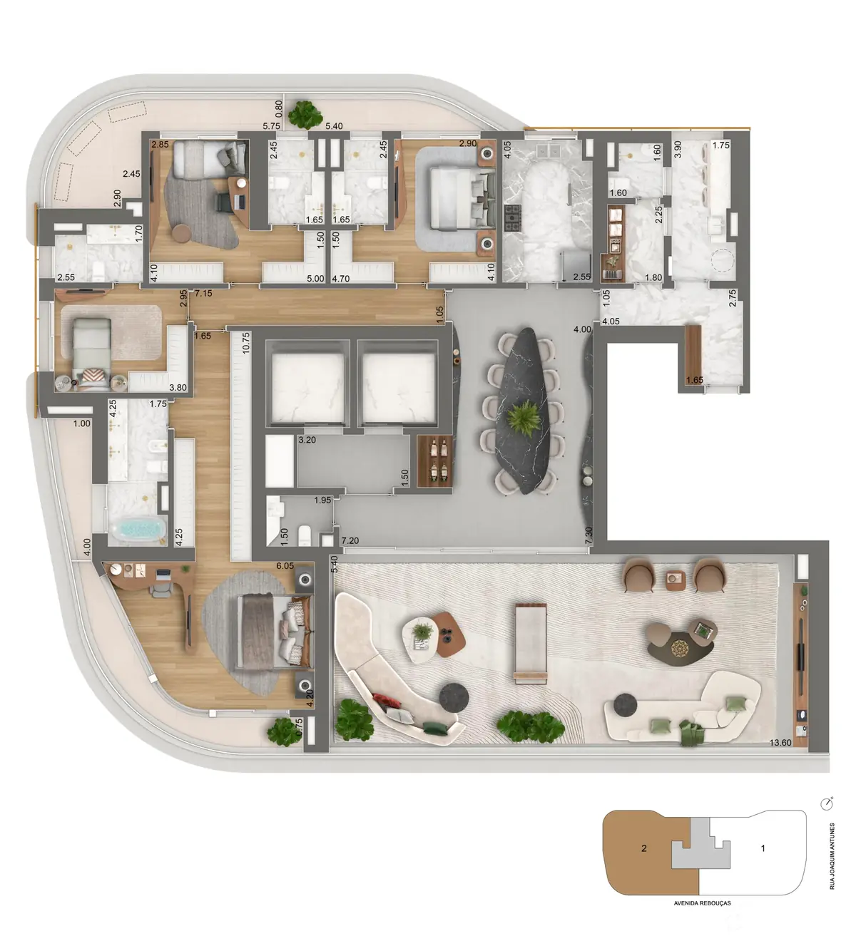 Planta 339 m² — 2